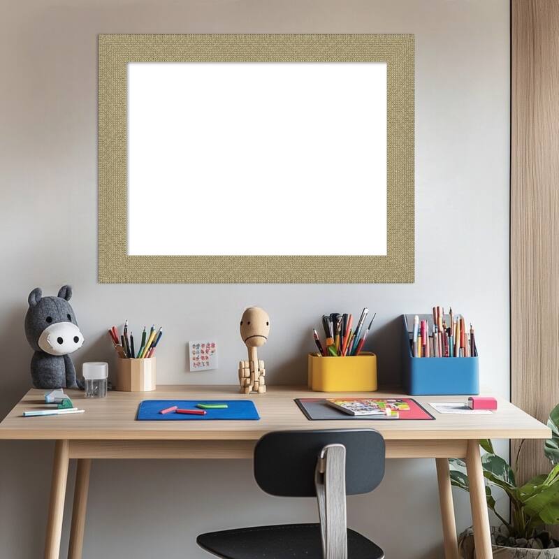 Amanti Art Mosaic Gold Framed Dry Erase Magnetic Board