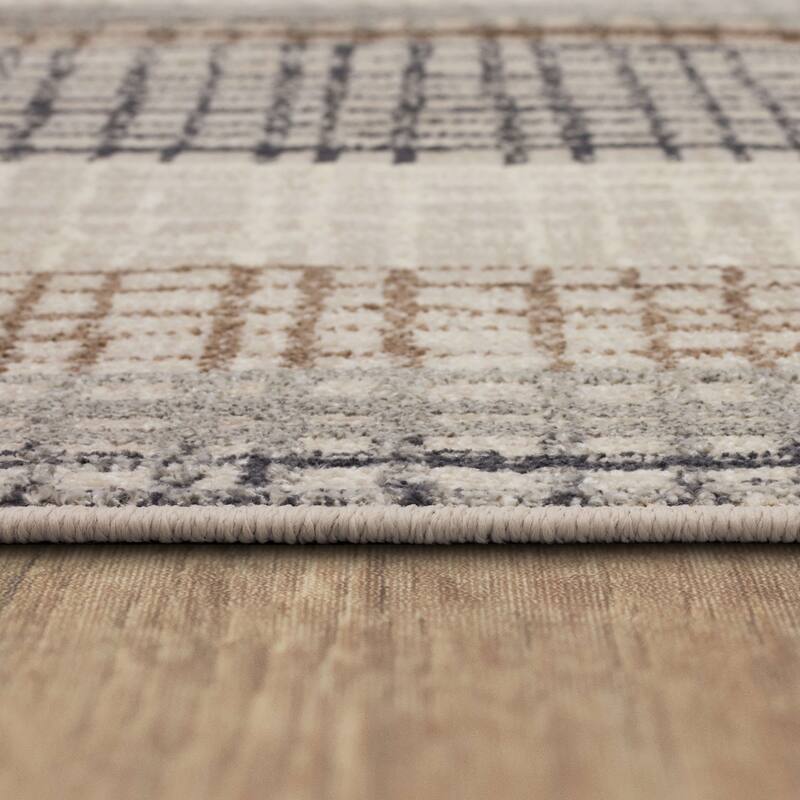 Mohawk Home Reed Abstract Geometric Stripe Area Rug
