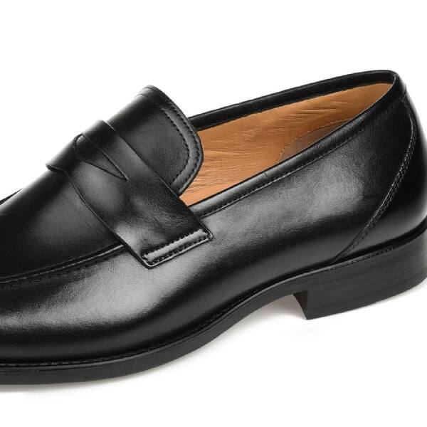 Thomas & Vine Men\'s Bishop Apron Toe Penny Loafer Shoes s-l400.jpg main image 3