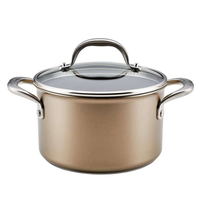 Anolon Ascend Hard Anodized Nonstick Saucepan with Lid