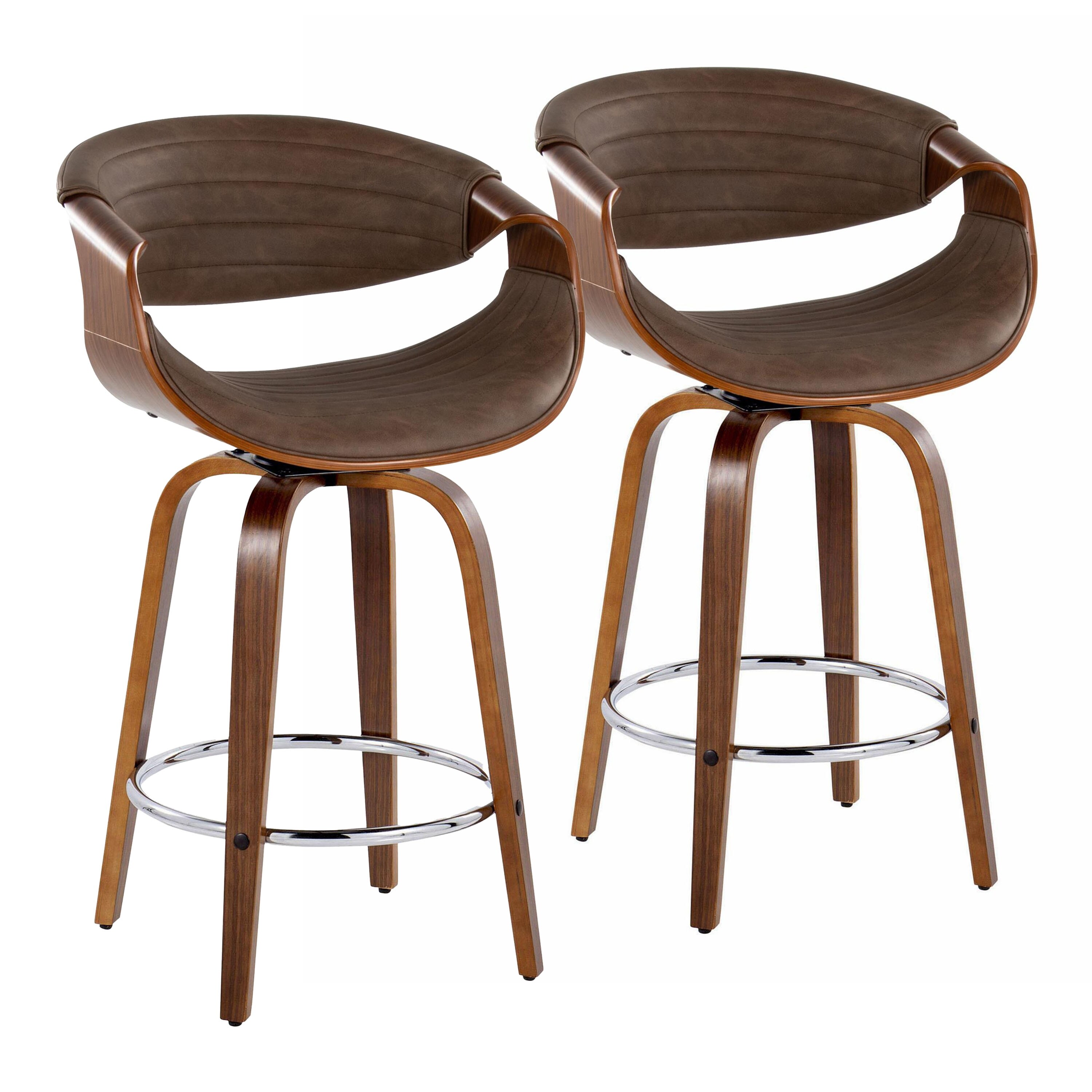 Carson Carrington Kanteborg 26" Counter Stool Set of 2