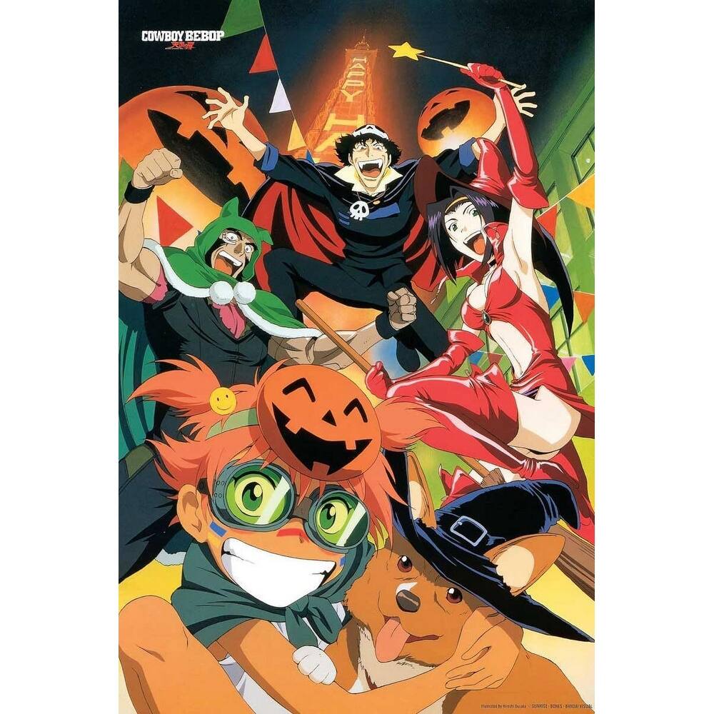 Cowboy Bebop Collage Art Poster - 24 x 36 Inch