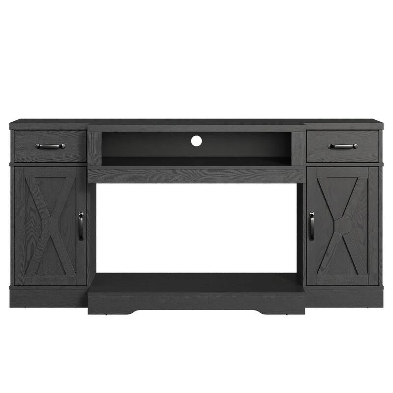 65" Large TV Stand - Black