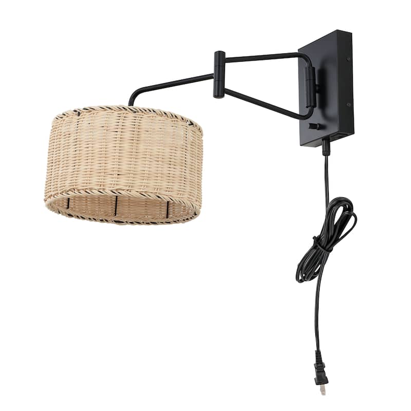 SAFAVIEH Lighting Liebgard Wall Sconce (Set of 2) - 10" W x 21" D x 12" H - 10Wx21Dx12H