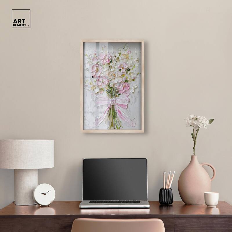 Layered Lily Shadowbox by Art Remedy