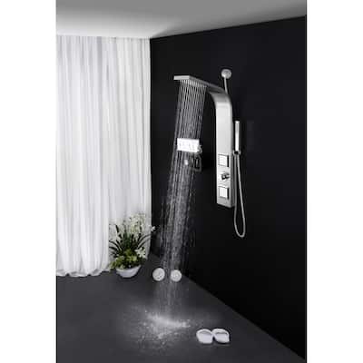 Vista Shower Panel System with Body Jets
