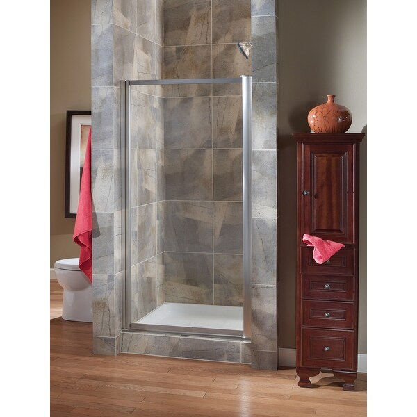 Foremost Tdsw2565 Cl Tides 65 High X 25 Wide Hinged Framed Foremost Tdsw2565 Cl Tides 65 High X 25 Wide Hinged Framed Shower Door With 3 16 Clear Gl Free Shipping Today 20618035