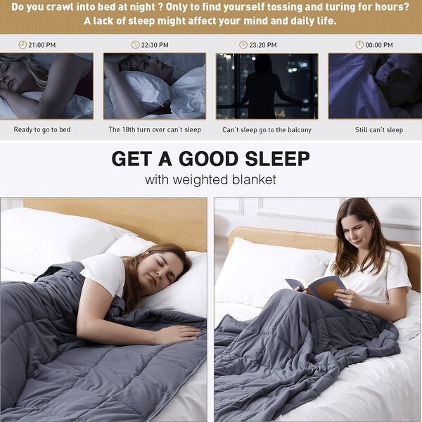 Weighted blanket deep sleep cheap