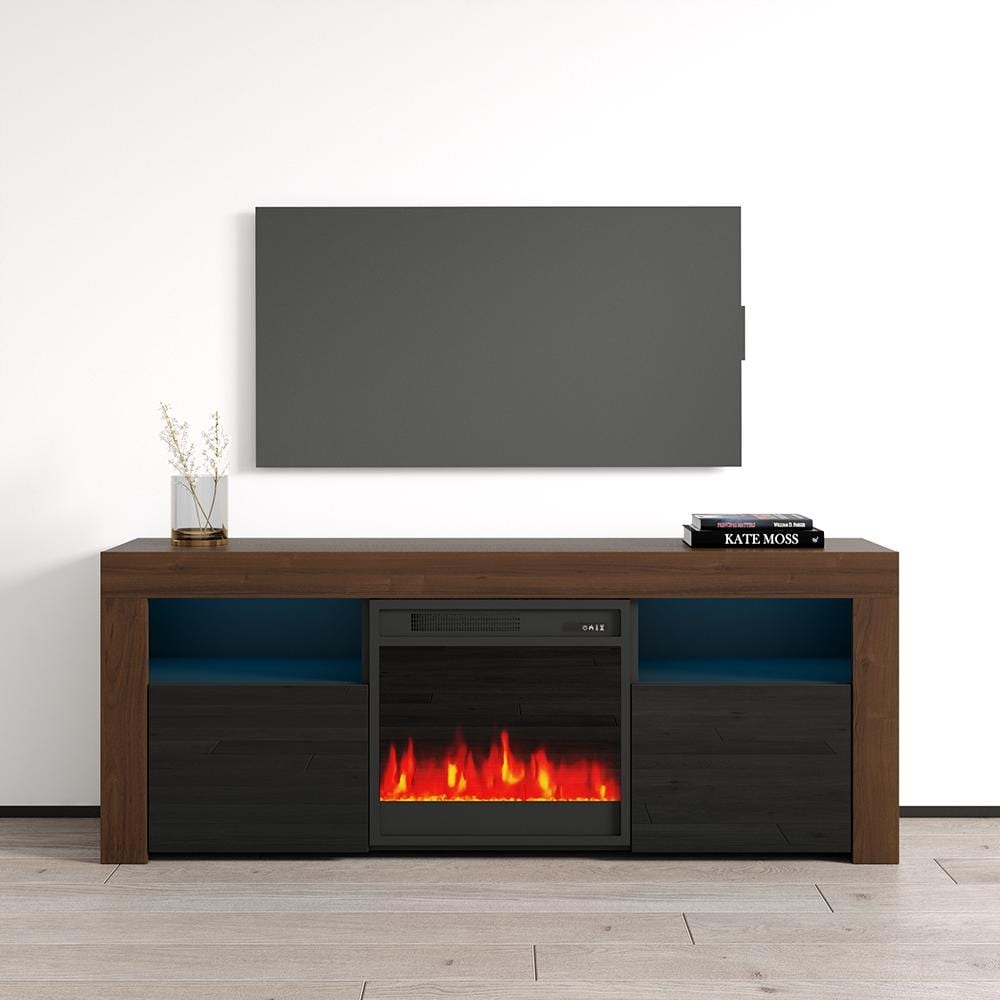 Copper Grove Qorasuv 58-inch Electric Fireplace TV Console