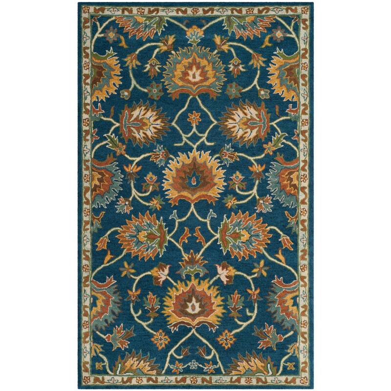 SAFAVIEH Handmade Heritage Boat Traditional Oriental Wool Rug