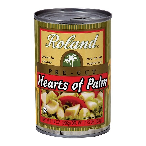Roland Hearts of Palm - Pre - Cut - Case of 24 - 14 oz.