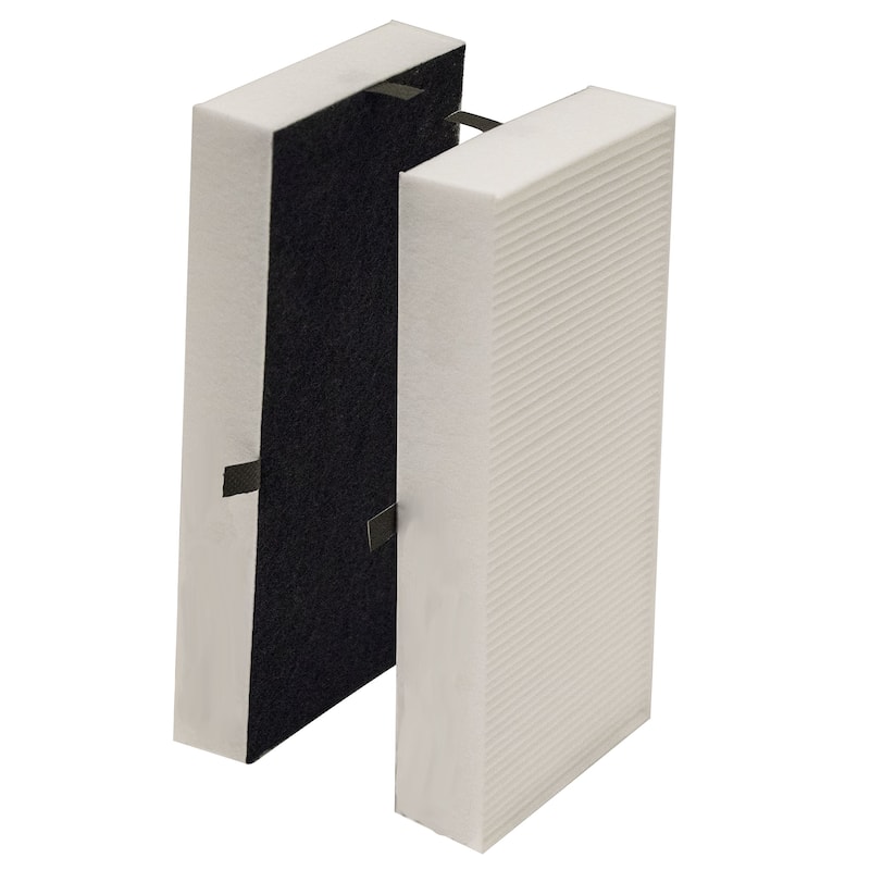 True HEPA Replacement Compatible with Honeywell U Filter, 2 Pack - White