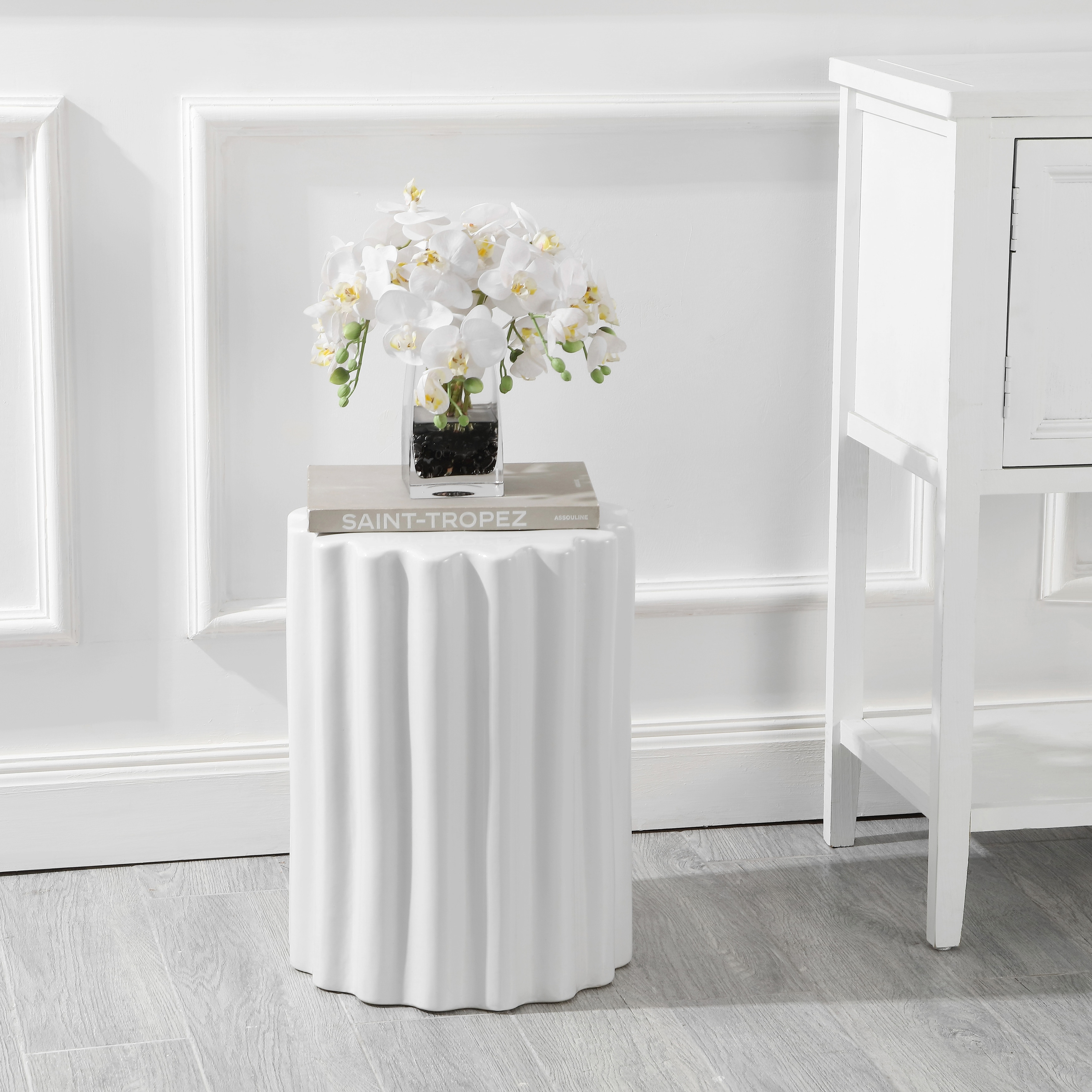 SAFAVIEH Tulett Ceramic Garden Stool