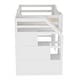 preview thumbnail 10 of 15, Twin Size Loft Bed with Storage Staircase and Window