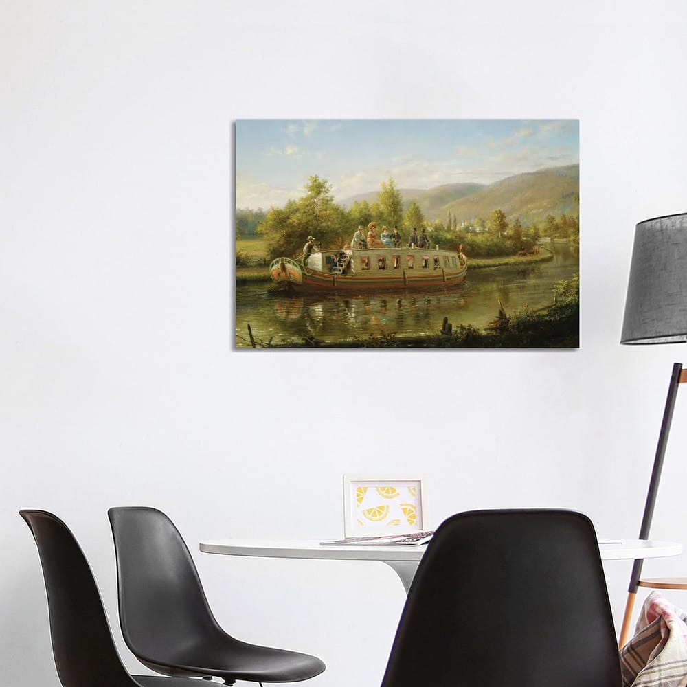 iCanvas "Early Days of Rapid Transit" by Edward Lamson Henry Canvas Print