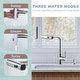 preview thumbnail 62 of 79, WOWOW Single Handle Waterfall Pull Down Sprayer Kitchen Faucet