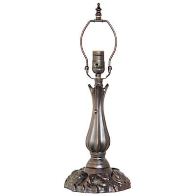 Meyda Tiffany 23923 Fluted Ivy 11" Tall Lamp Base