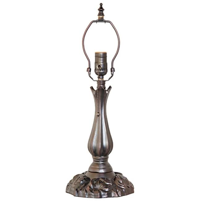 Meyda Tiffany 23923 Fluted Ivy 11" Tall Lamp Base