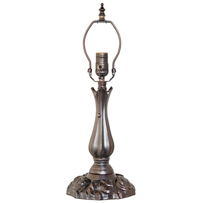 Meyda Tiffany 23923 Fluted Ivy 11" Tall Lamp Base
