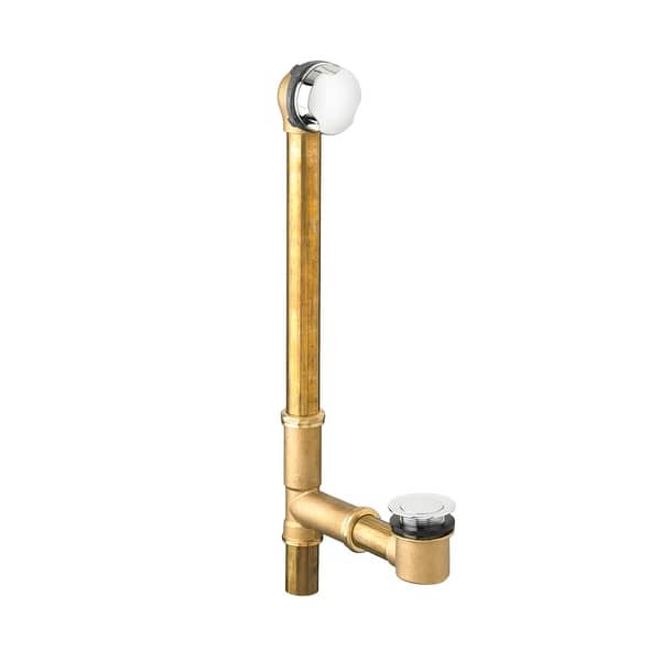 slide 2 of 3, American Standard Universal Drain Minimum Depth: 14"Maximum Depth: Chrome