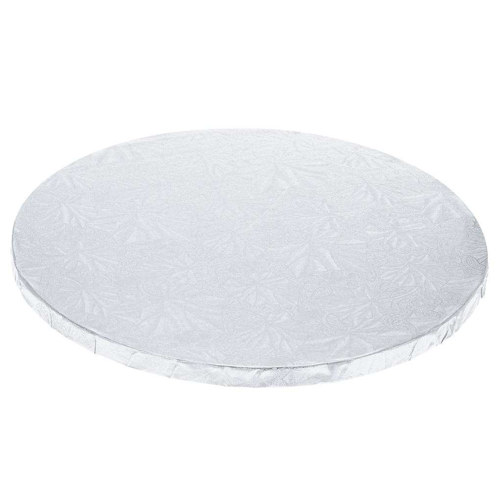 Cake Boards, 1Pcs - Cardboard Cake Drums, 1/2" Thick Round Cake Base