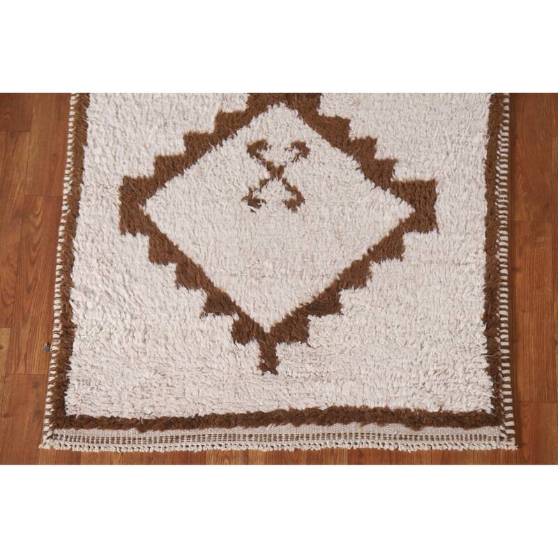 Anatolian Turkish Runner Rug Handmade Oriental Wool Carpet - 3'2"x 11'7"