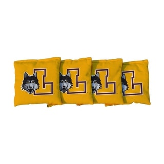 Loyola Chicago LUC Ramblers Yellow Cornhole Bags