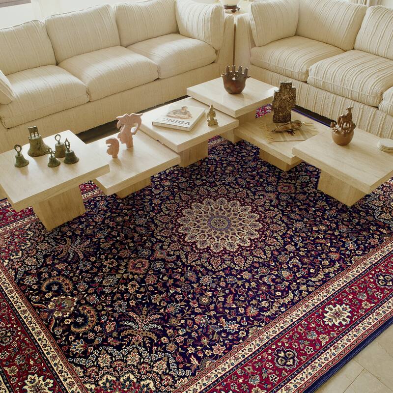Style Haven Annapolis Old World Persian Flair Area Rug - 6'7" x 9'6" - Cream/Red - Runner/Rectangle