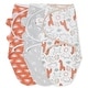 preview thumbnail 1 of 3, The Peanutshell Desert Safari Swaddles, 3-Pack, Medium/Large