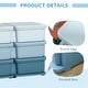 preview thumbnail 29 of 41, Fully remove the bins Kids Storage Unit Dresser