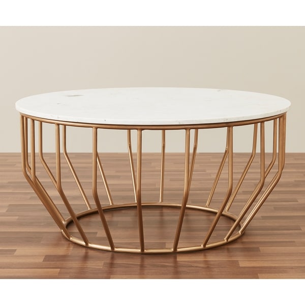 Gold base coffee table clearance