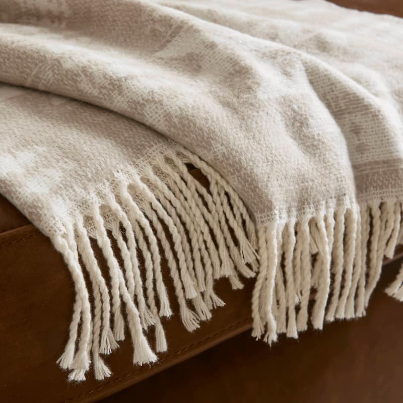 Cotton Blend Throw
