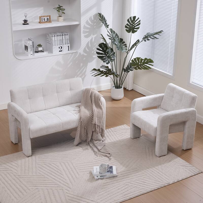 Upholstered Sofa Leisure Sofa Comfortable Seating