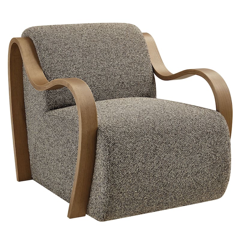 Atrium Lattice Boucle Accent Armchair