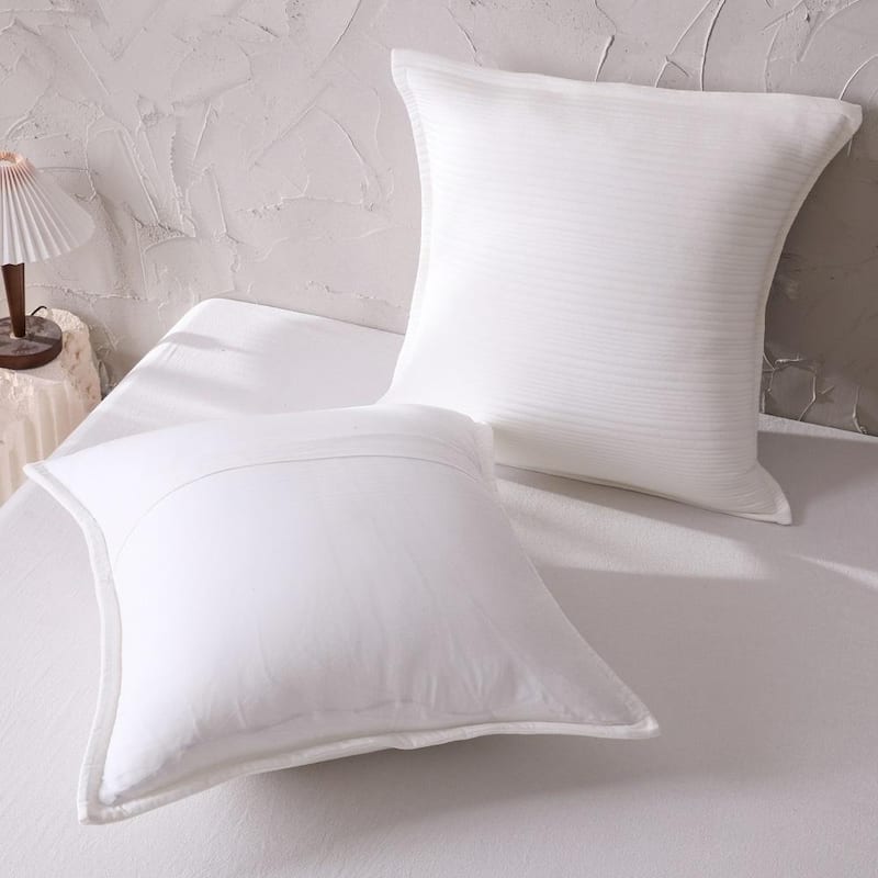 Cotton Cloud Jersey European Pillow Sham, 2 Pieces