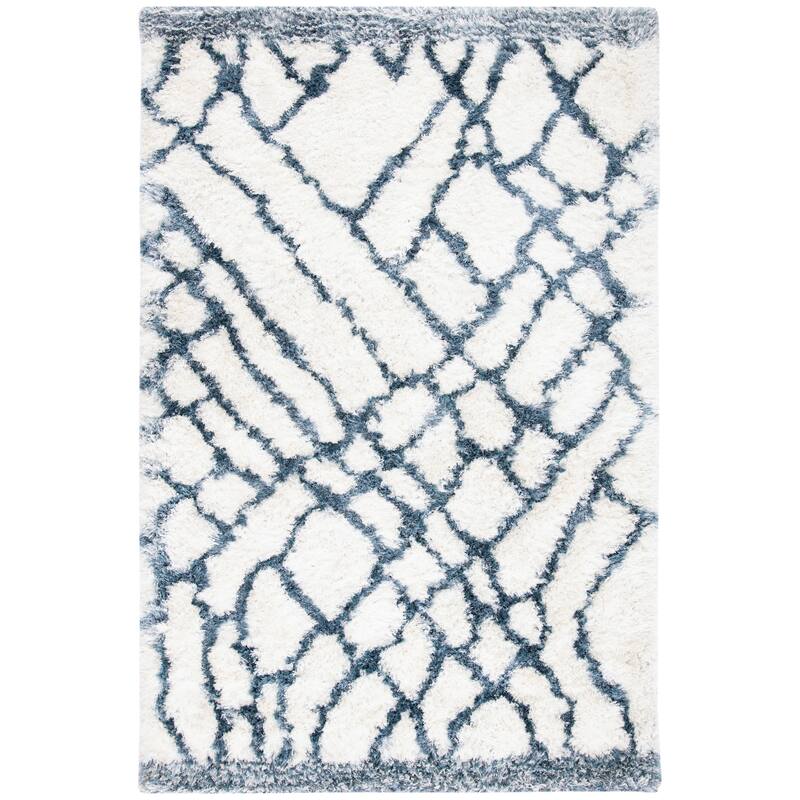 SAFAVIEH Handmade Toronto Shag Yajaira Polyester Rug