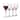 Luigi Bormioli Set of 4 Michelangelo Wine Glasses - 8 oz