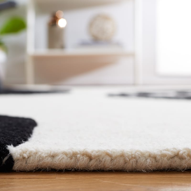 SAFAVIEH Handmade Rodeo Drive Vutka Mid-Century Modern Wool Rug