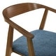 preview thumbnail 28 of 90, Set of 2/4/6 - Santana Mid-Century Modern Upholstered Wood Dining Chairs