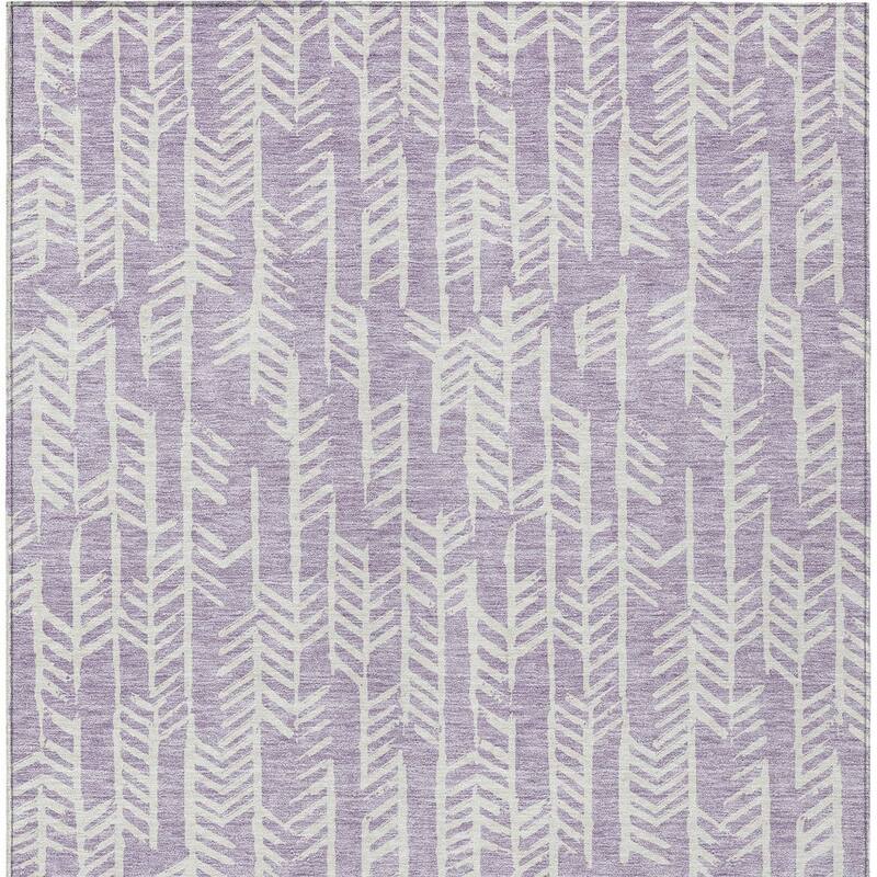 HomeRoots Tribal Transitional Rectangle Outdoor Rug