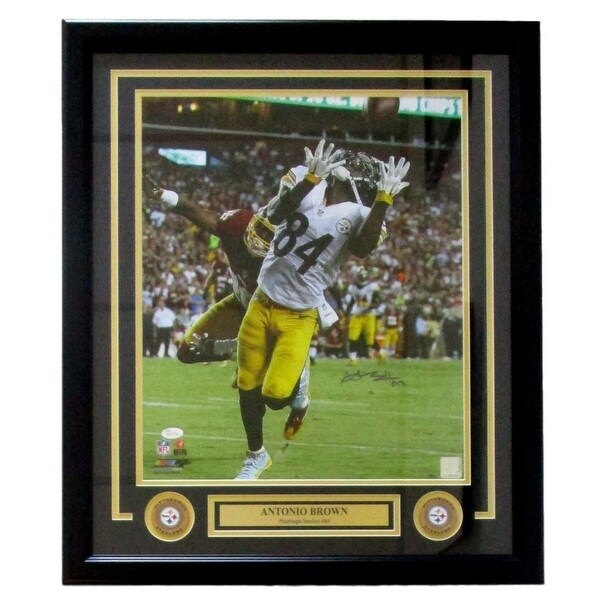 antonio brown signed framed jersey antonio brown signed framed jersey
