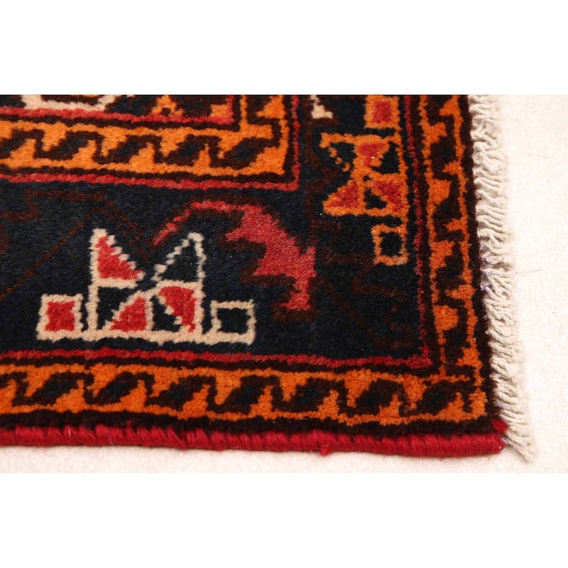 ECARPETGALLERY Hand-knotted Melis Vintage Dark Copper Wool Rug - 4'4 x 6'7