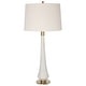preview thumbnail 2 of 3, Uttermost Marille Ivory Stone Table Lamp - 16"x35.5"x16"