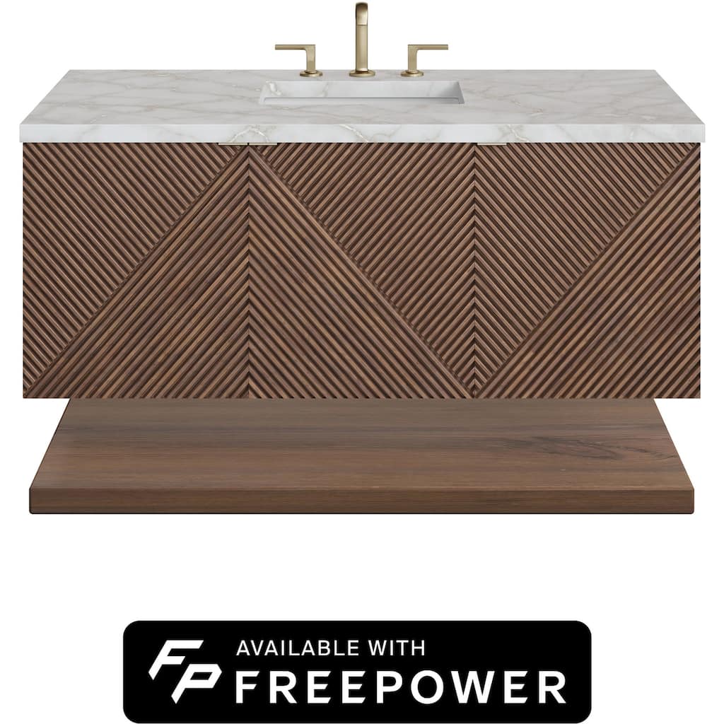 James Martin Vanities D200-V48-FVSL Marcello 48" Wall Mounted Single