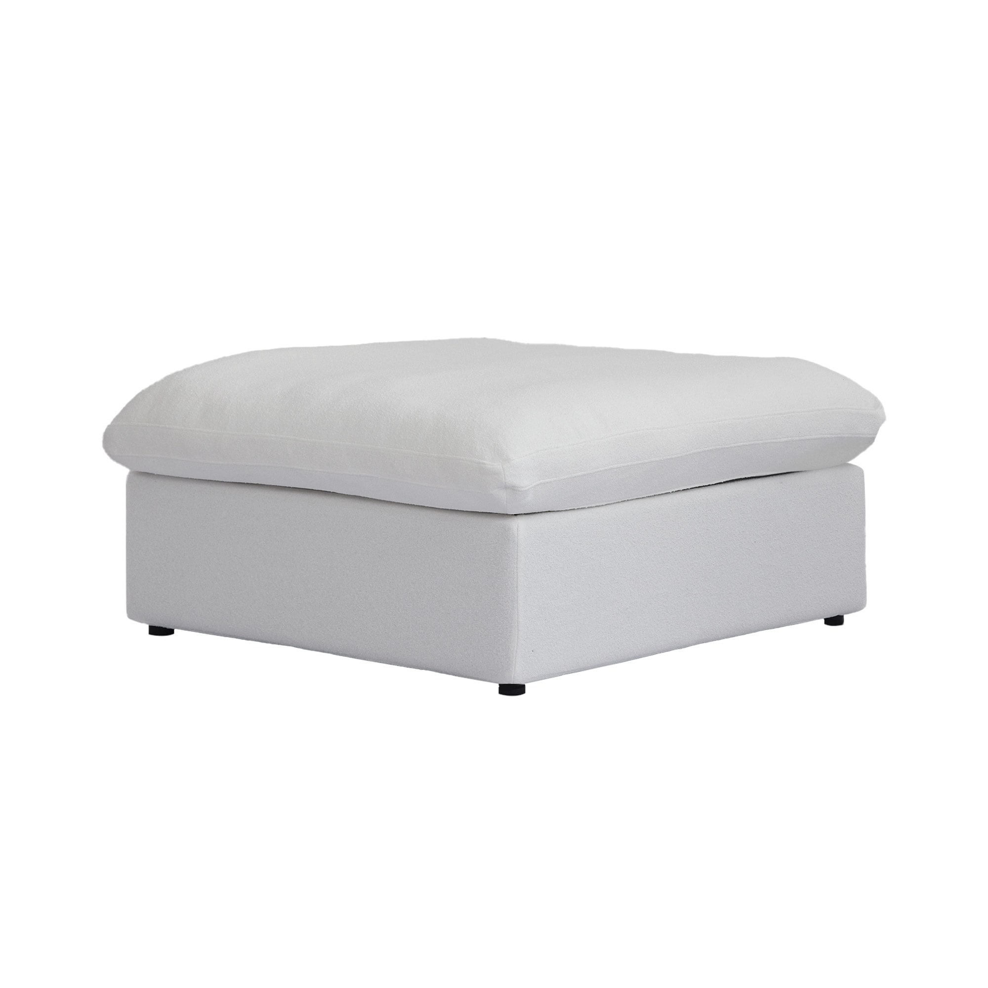 U Shape Couches for Living Room, 6-Seats Modular Convertible Sectional Sofa Couch