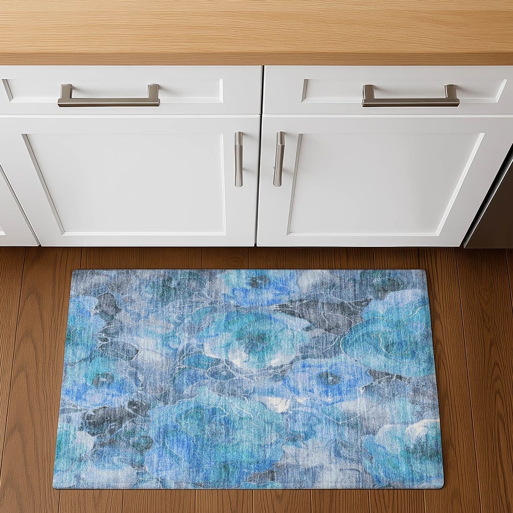 Premium Washable Super Soft Modern Floral Mayfield Rug