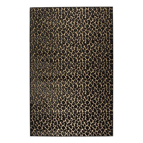 Bold Monkey It's A Wild World Baby Panther Area Rug 5'5" x by 8' - 6' x 7'