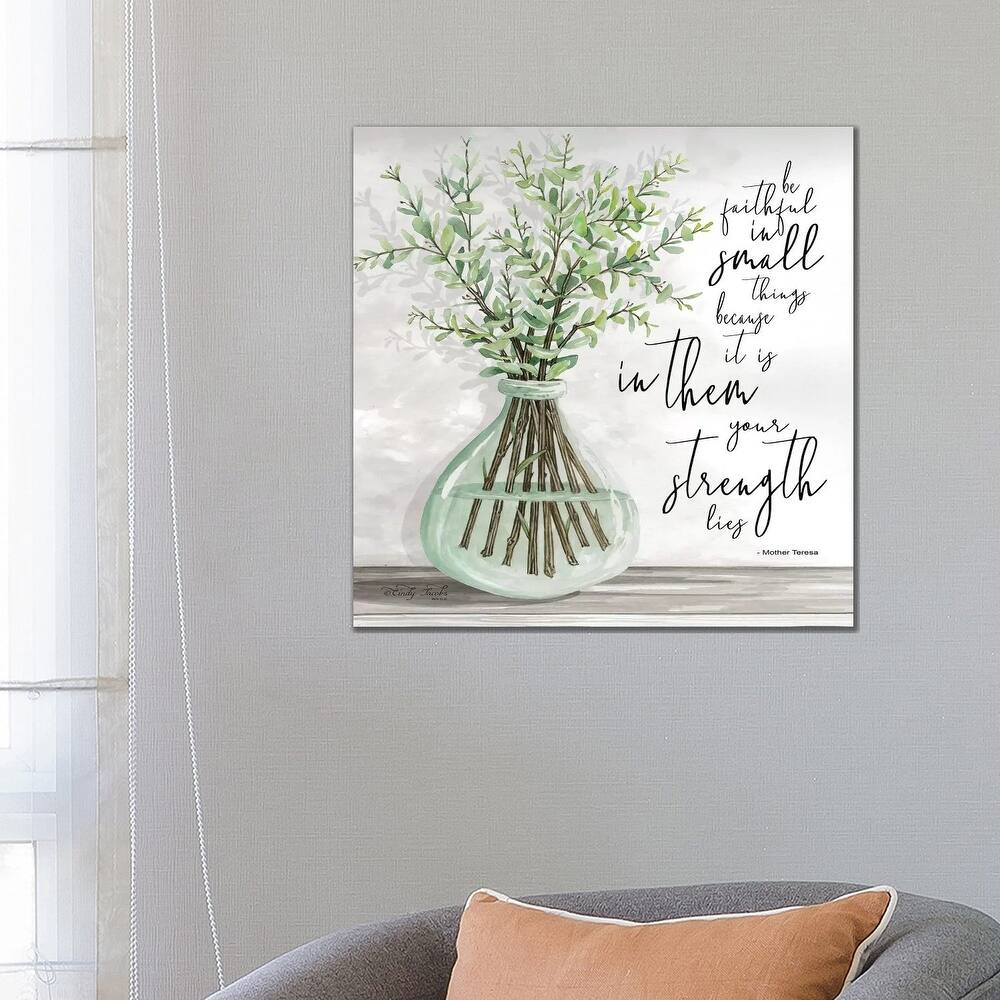 iCanvas "Be Faithful" by Cindy Jacobs Canvas Print