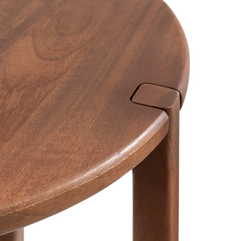 Kate and Laurel Kroscove Wood Side Table