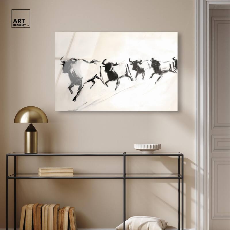 Bovine II Acrylic by Art Remedy, Ready to Hang